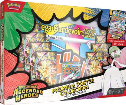 Ascended Heroes - Premium Poster Collection: Mega Lucario or Mega Gardevoir