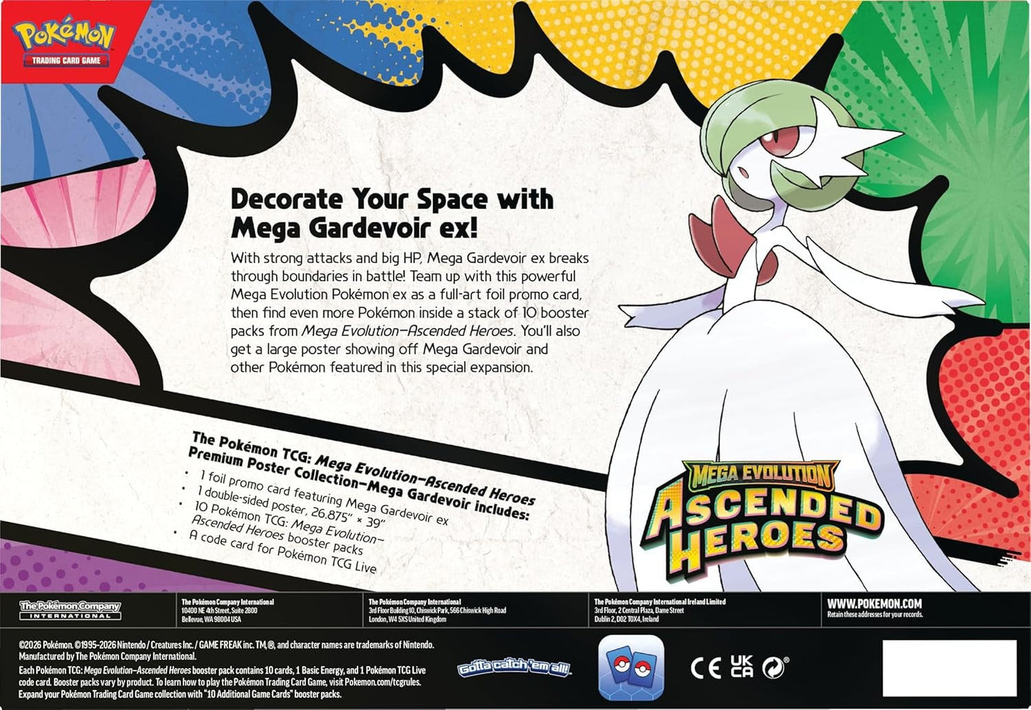 Ascended Heroes - Premium Poster Collection: Mega Lucario or Mega Gardevoir
