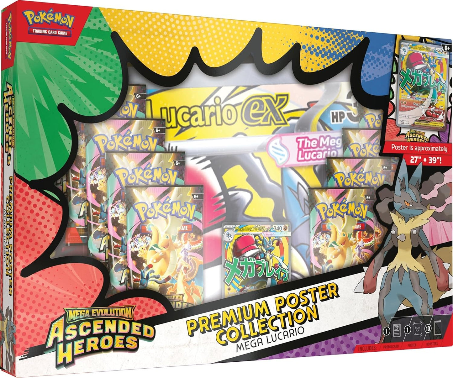 Ascended Heroes - Premium Poster Collection: Mega Lucario or Mega Gardevoir
