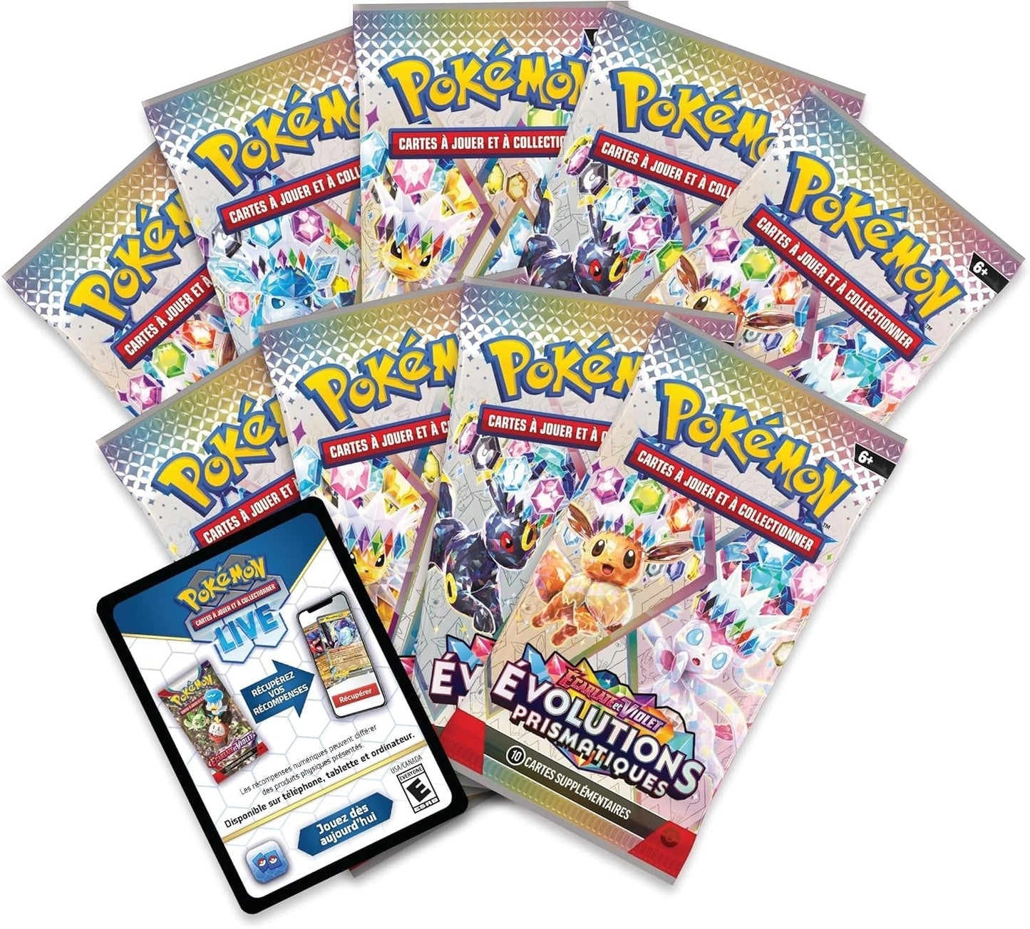Scarlet & Violet – Prismatic Evolutions Elite Trainer Box