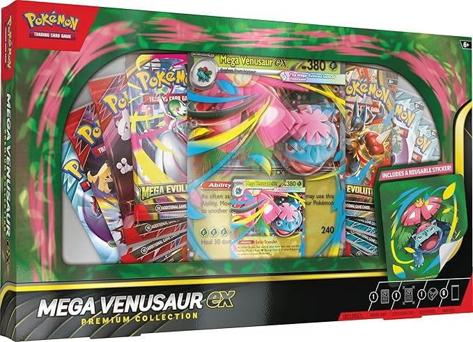 Mega Evolution Phantasmal Flames - Mega Venusaur ex Premium Box