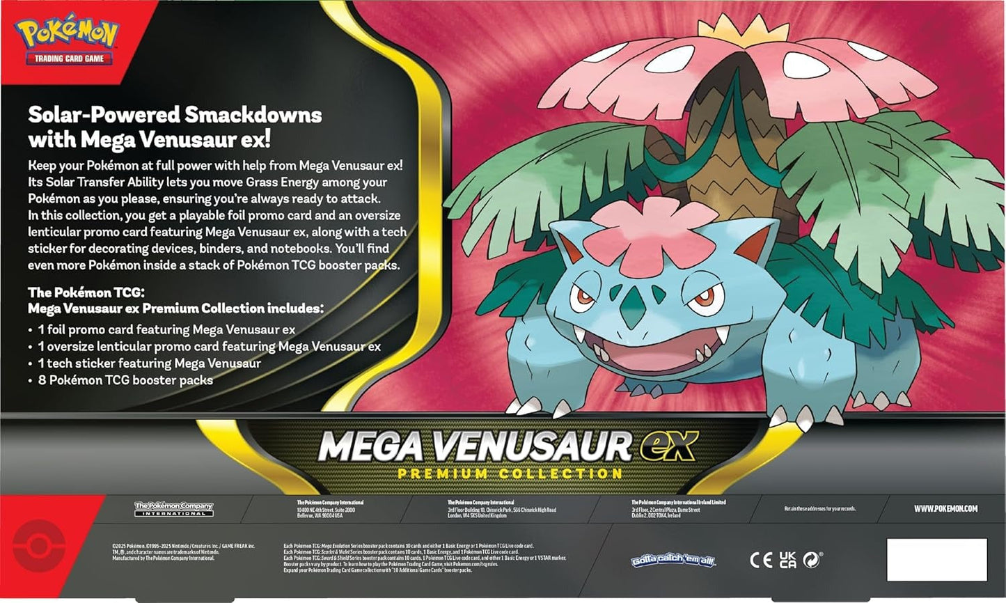 Mega Evolution Phantasmal Flames - Mega Venusaur ex Premium Box