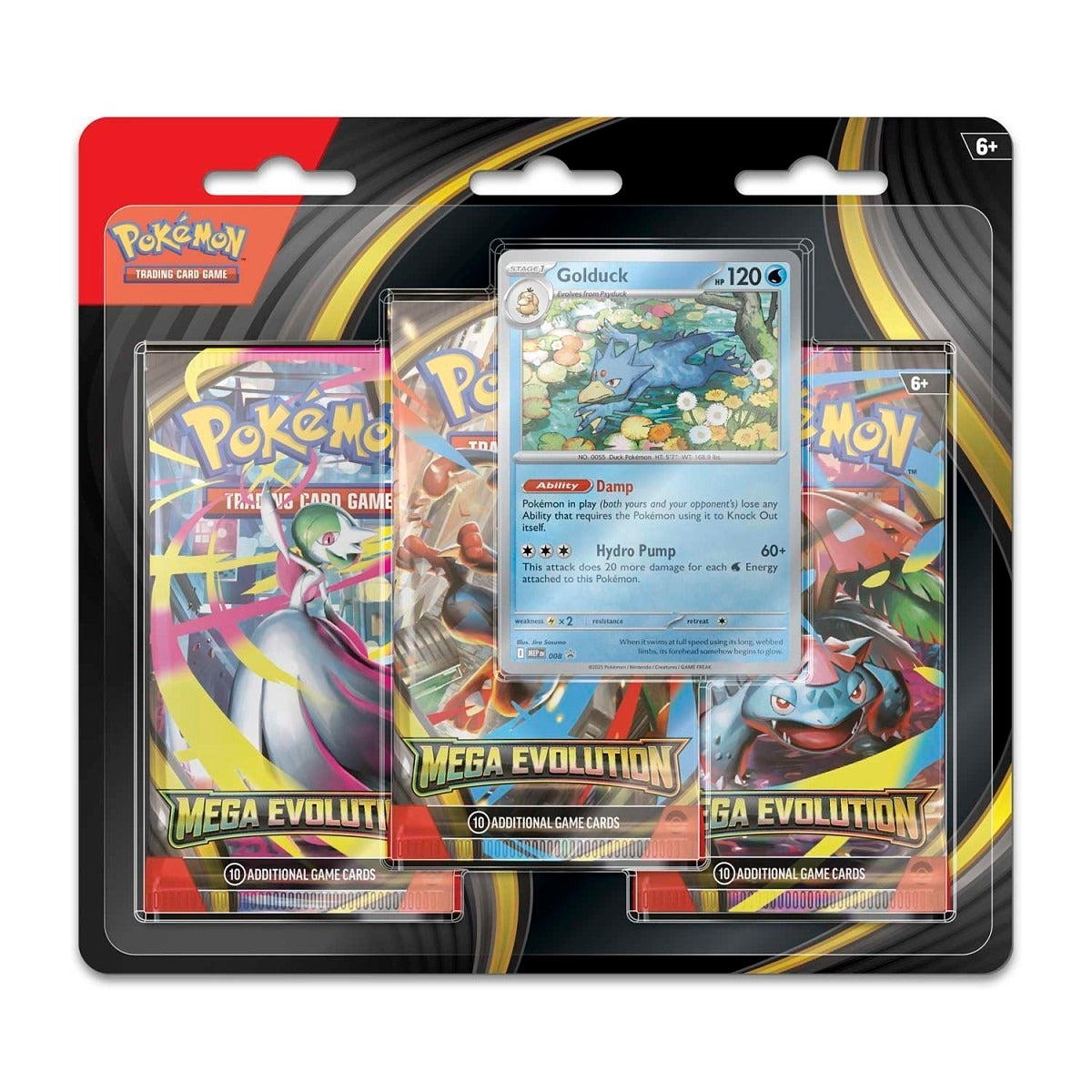 Mega Evolution - 3 Pack Blister (Psyduck/Golduck)