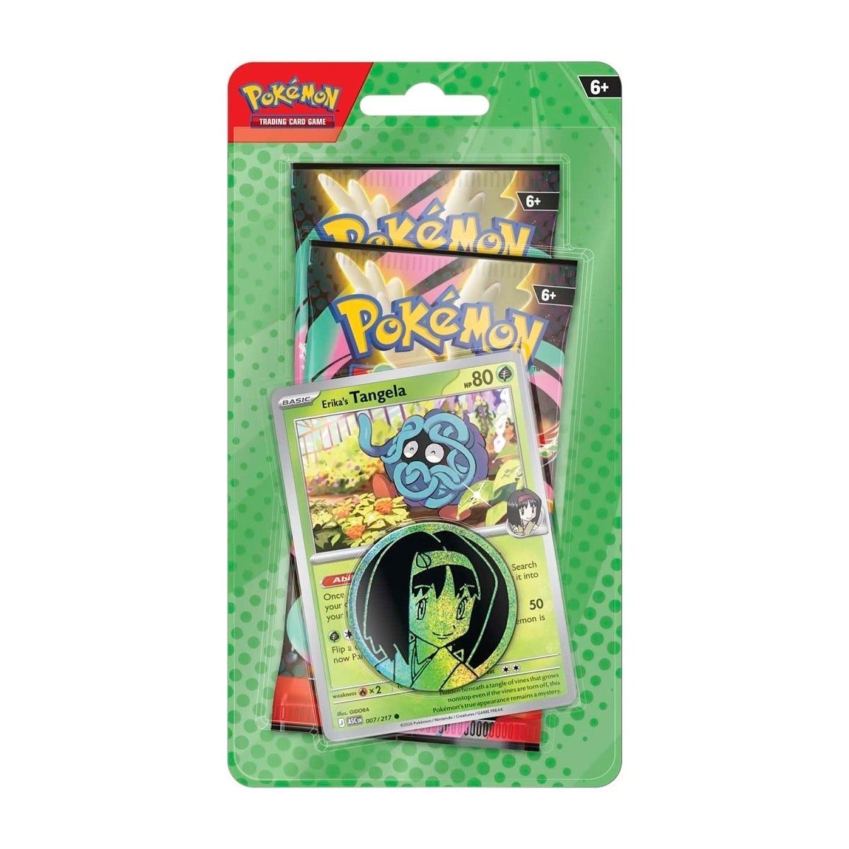 Ascended Heroes - 2 Pack Blister Tangela or Komola