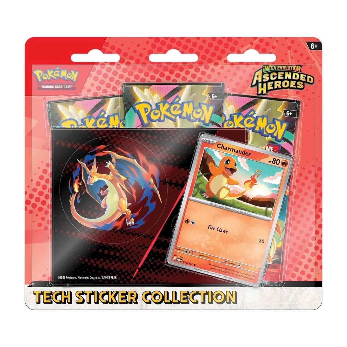 Ascended Heroes - Tech Sticker Collection: Charmander or Gastly