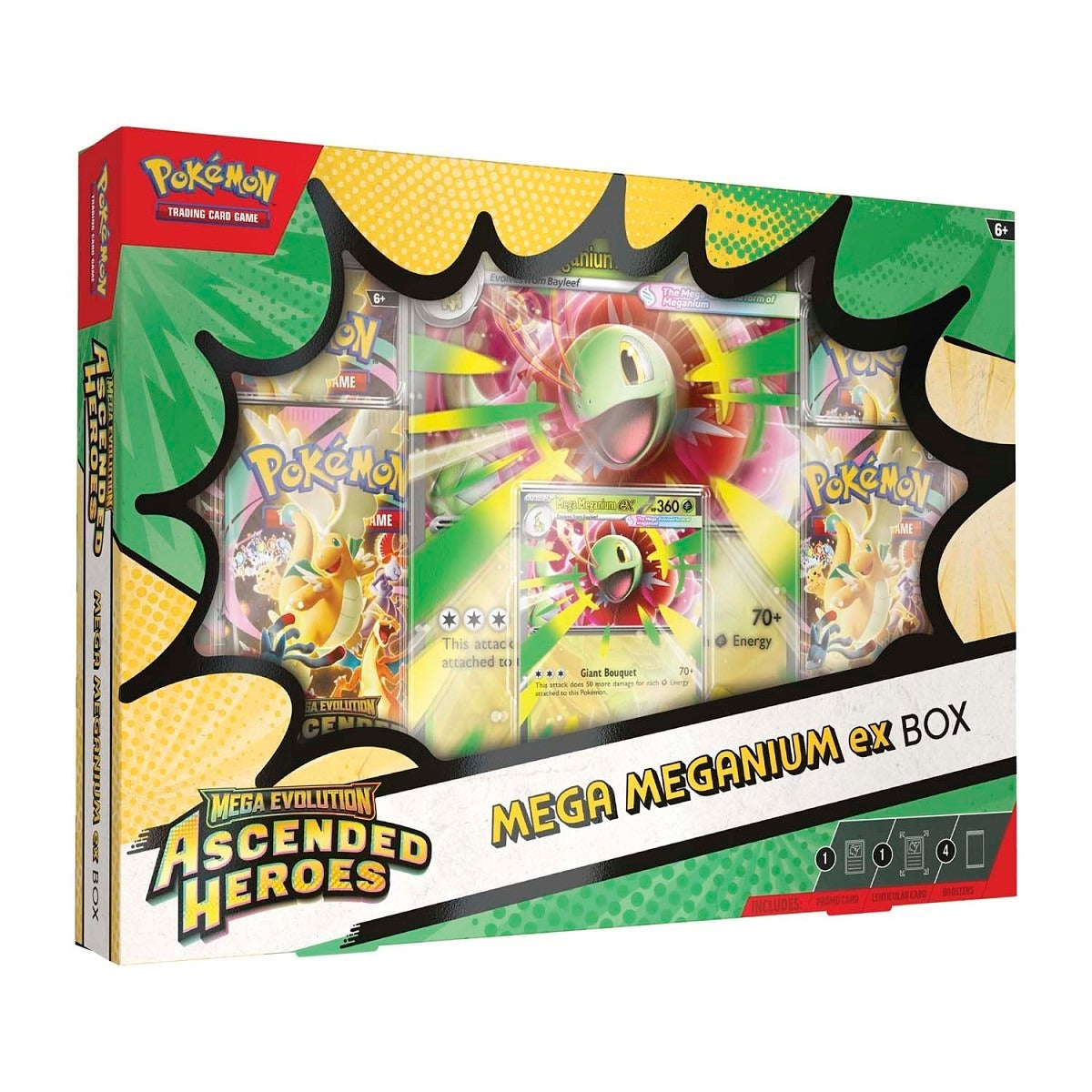 Ascended Heroes - EX Box Mega Meganium, Feraligtr or Emboar