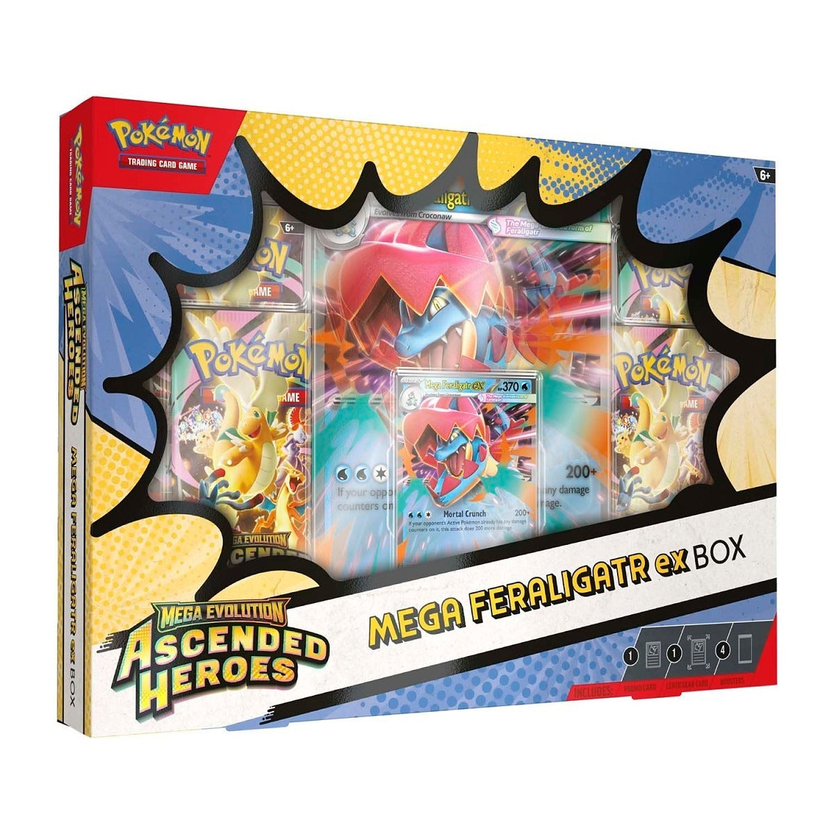Ascended Heroes - EX Box Mega Meganium, Feraligtr or Emboar