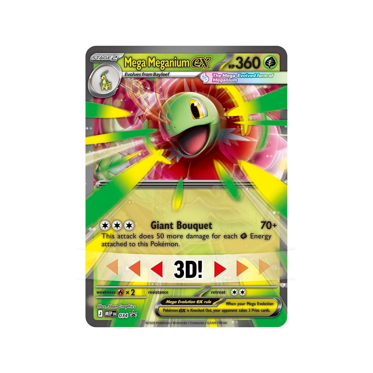 Ascended Heroes - EX Box Mega Meganium, Feraligtr or Emboar