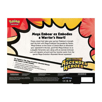 Ascended Heroes - EX Box Mega Meganium, Feraligtr or Emboar